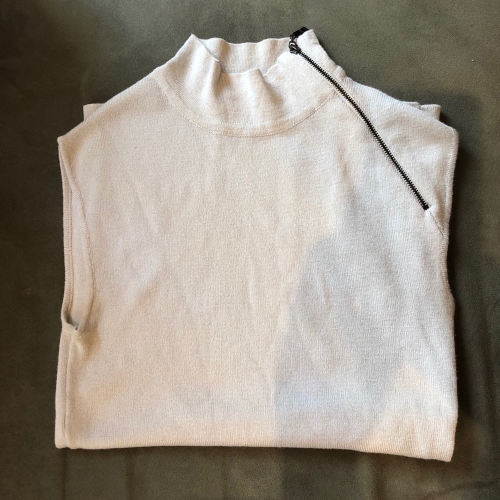 NWOT Philosophy knit mock neck sleeveless top